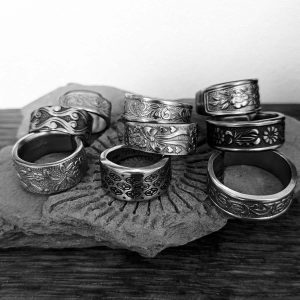 Mystery stainless steel spoon ring