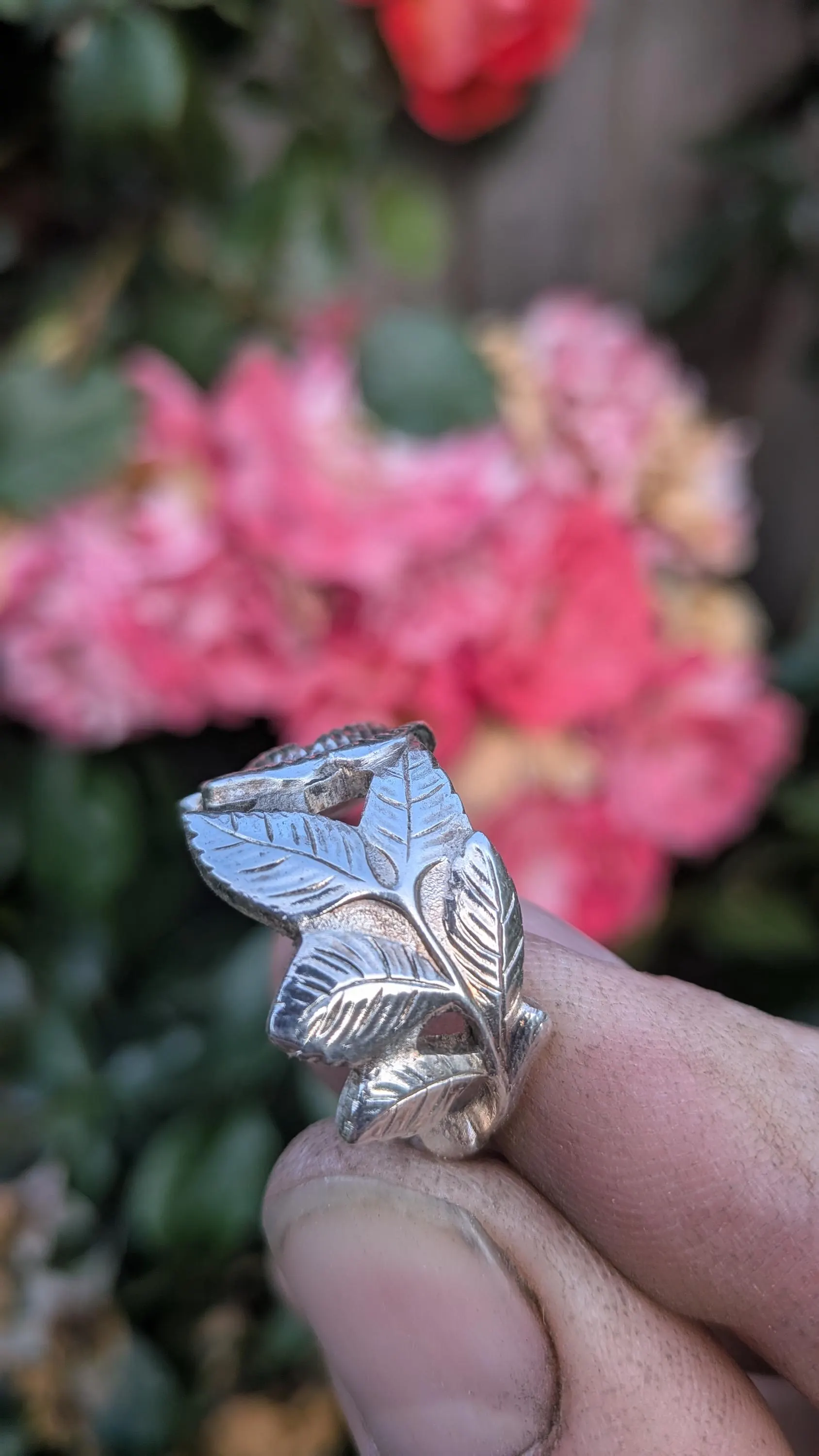 Hildesheimer Rose Spoon Ring Silver Plated 100 - Image 3