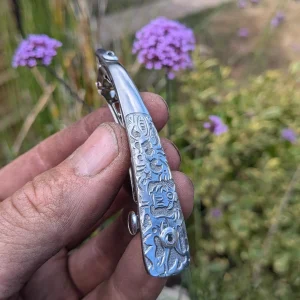 Retro Memegram Mid Century Spoon Handle Hair Clip