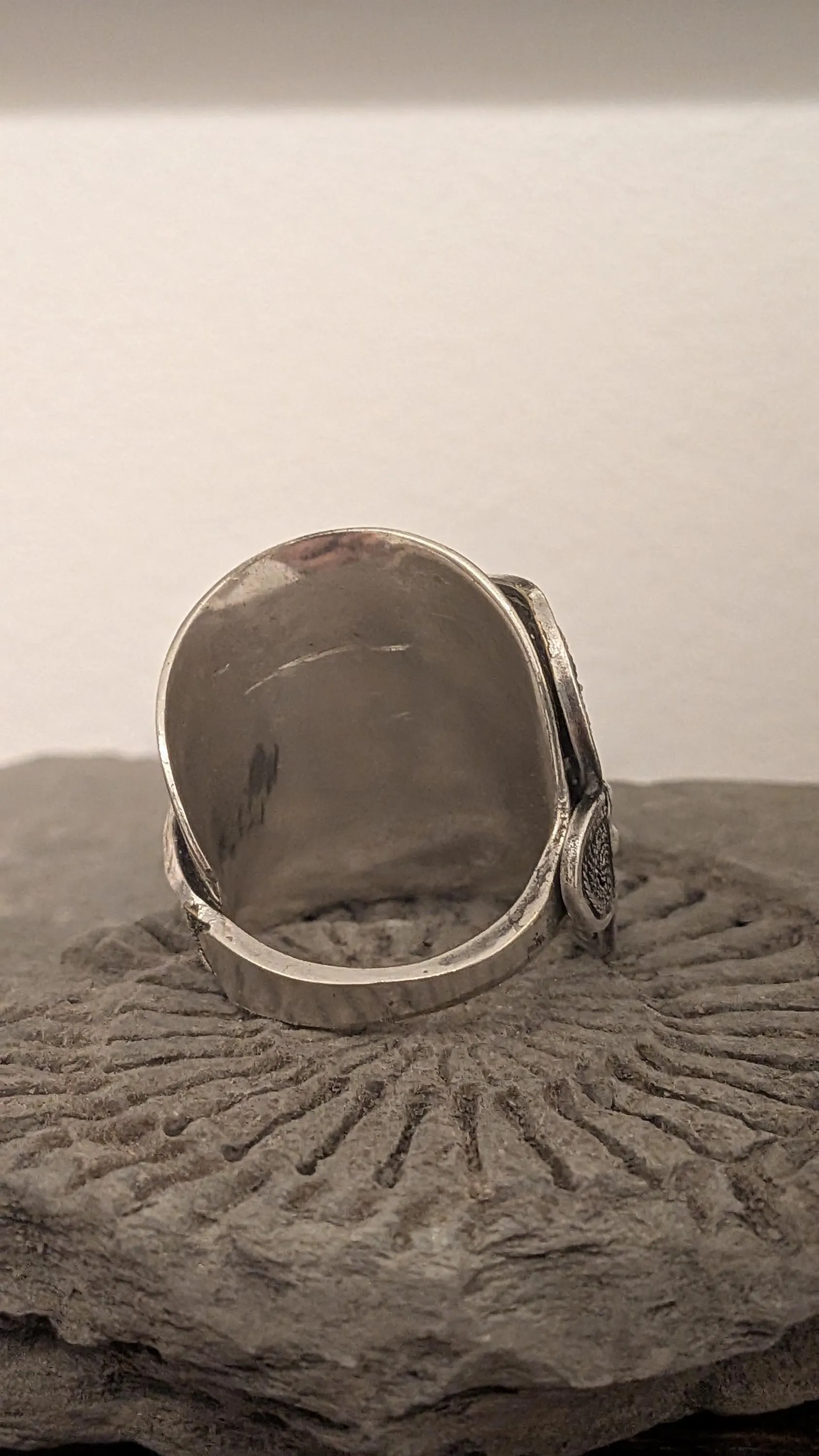Vintage Filigree Spoon Ring - Image 6